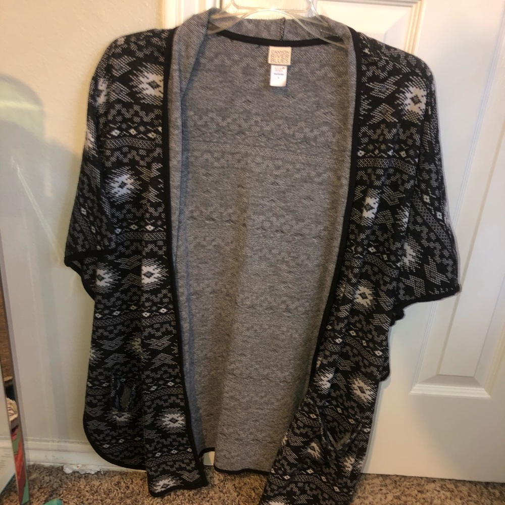 short sleeve cardigan